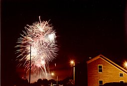Franklin 4th of July Fireworks 2001